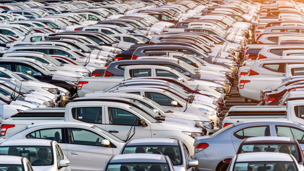 lote de carros usados à venda